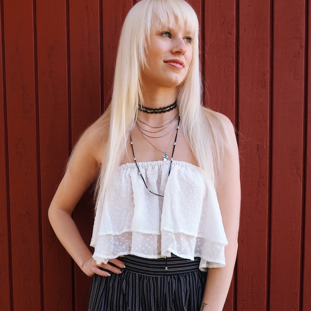 Sweet Ivory Tube Top